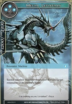 Mecha Leviathan Card Front