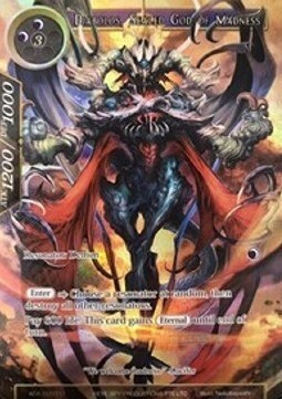 Diabolos, Sealed God of Madness Card Front