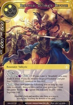 Brunhild, Ultimate Devotee Card Front