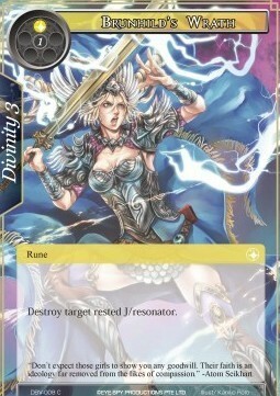 Brunhild's Wrath Card Front