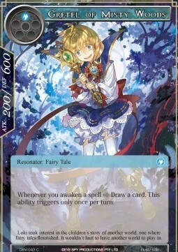 Gretel of Misty Woods Card Front