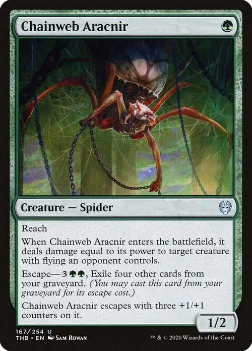 Chainweb Aracnir Card Front