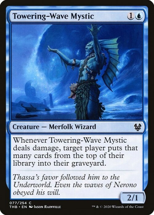 Towering-Wave Mystic Card Front
