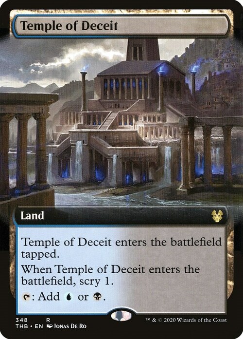 Temple of Deceit Card Front