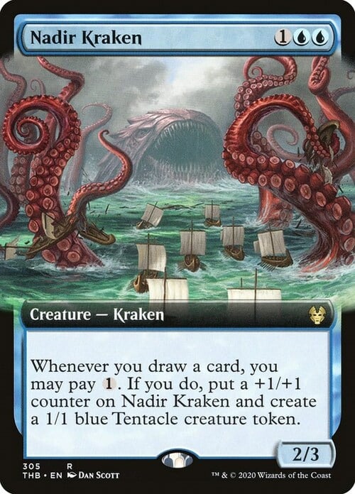 Kraken del Nadir Card Front