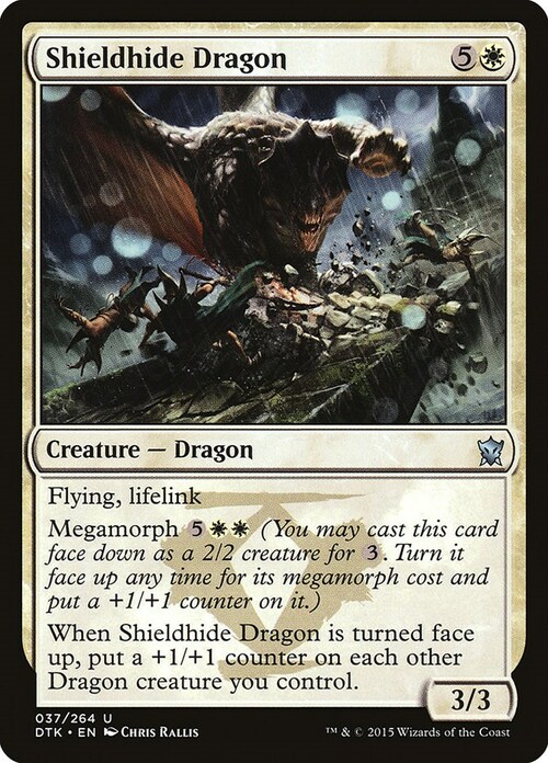 Shieldhide Dragon Card Front
