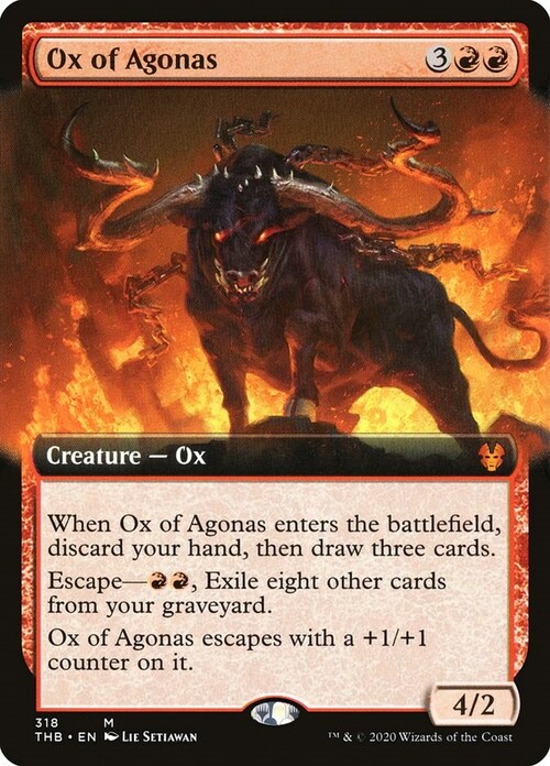 Ox of Agonas Card Front