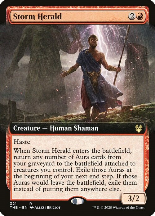 Storm Herald Card Front
