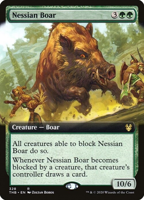 Nessian Boar Card Front