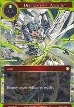 Destructive Assault Card Front