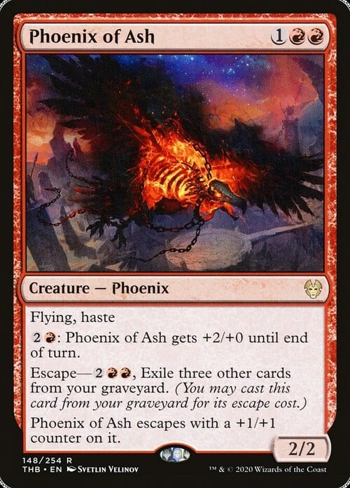 Phoenix of Ash Card Front