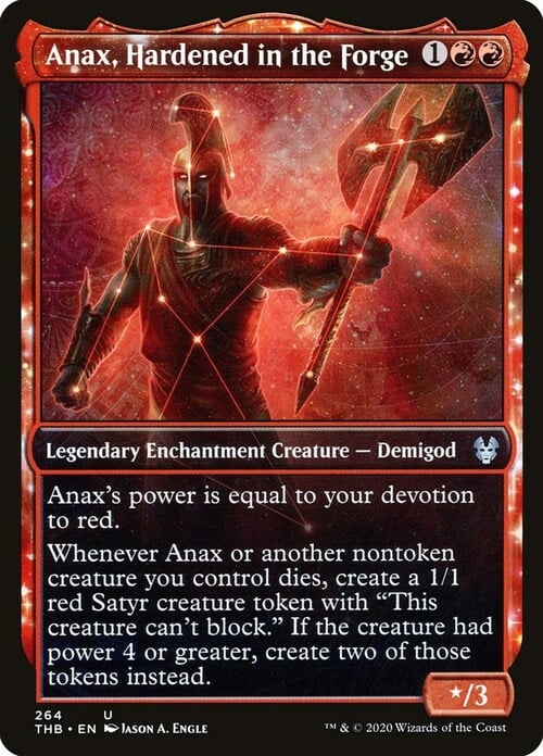 Anax, Hardened in the Forge Card Front