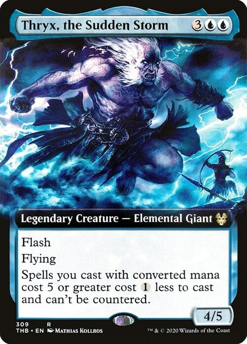 Thryx, the Sudden Storm Card Front