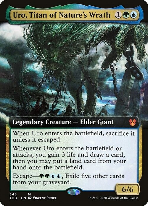 Uro, Titan of Nature's Wrath Card Front