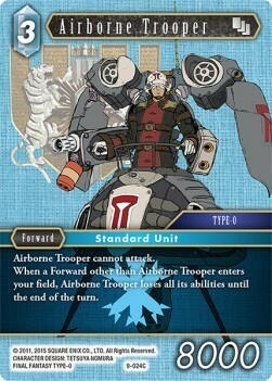 Airborne Trooper (9-024) Card Front