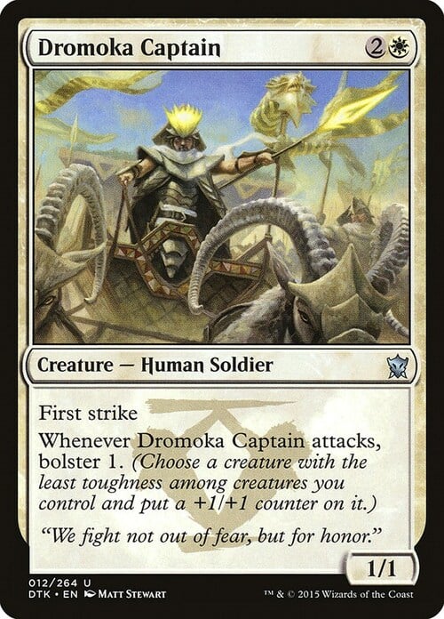 Capitano Dromoka Card Front