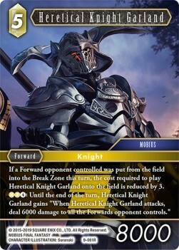 Heretical Knight Garland (9-061) Card Front