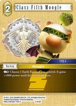 Class Fifth Moogle (9-073) Card Front