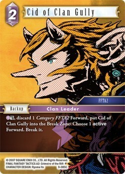Cid of Clan Gully (9-085) Card Front