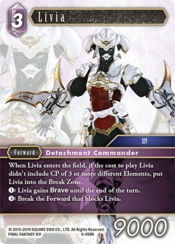Livia (9-099) Card Front