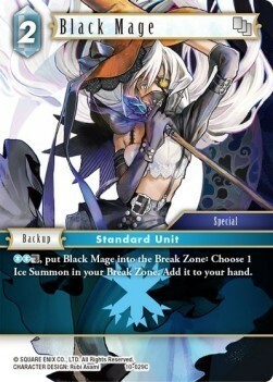 Black Mage (10-029) Card Front
