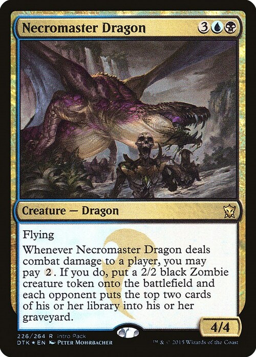 Necromaster Dragon Card Front