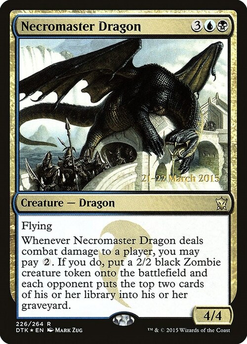 Necromaster Dragon Card Front