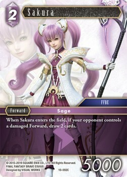Sakura (10-092) Card Front