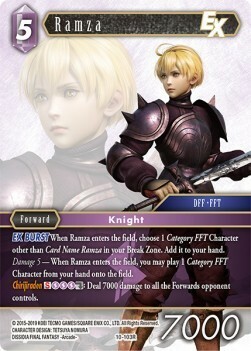Ramza (10-103) Card Front