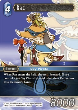 Raz (10-124) Card Front