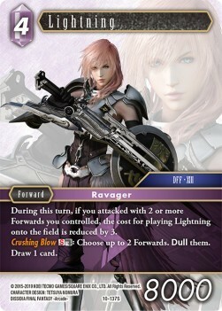 Lightning (10-137) Card Front
