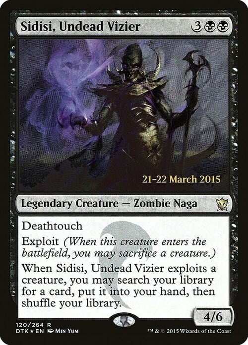 Sidisi, Undead Vizier Card Front