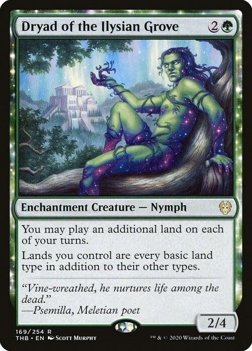 Dryad of the Ilysian Grove Card Front
