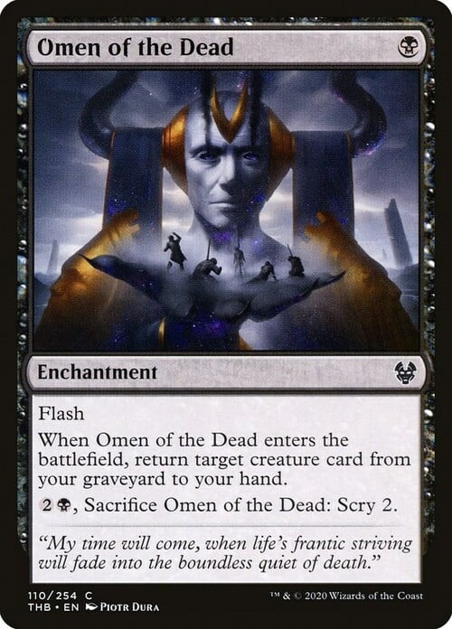 Omen of the Dead Card Front