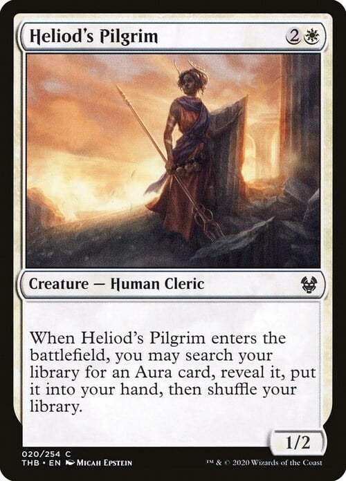 Heliod's Pilgrim Card Front
