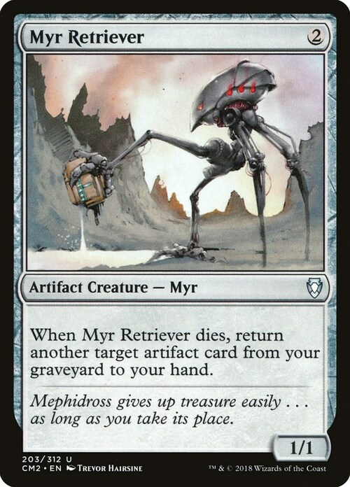 Myr Retriever Card Front