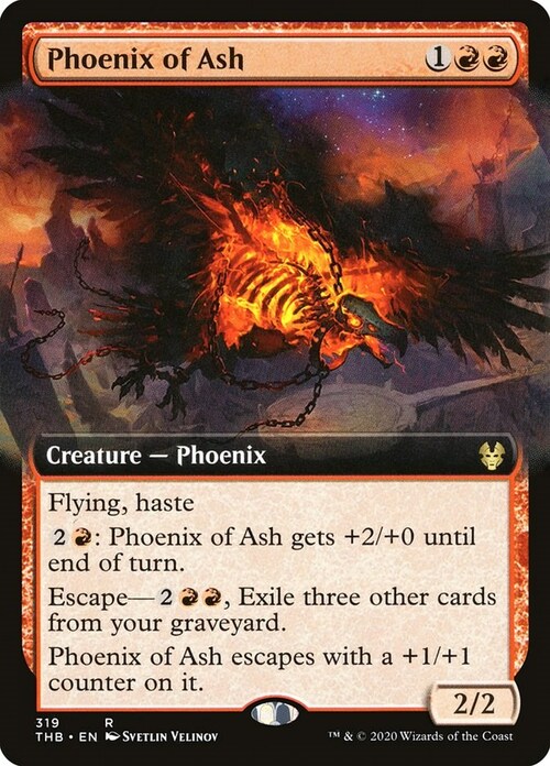 Phoenix of Ash Card Front