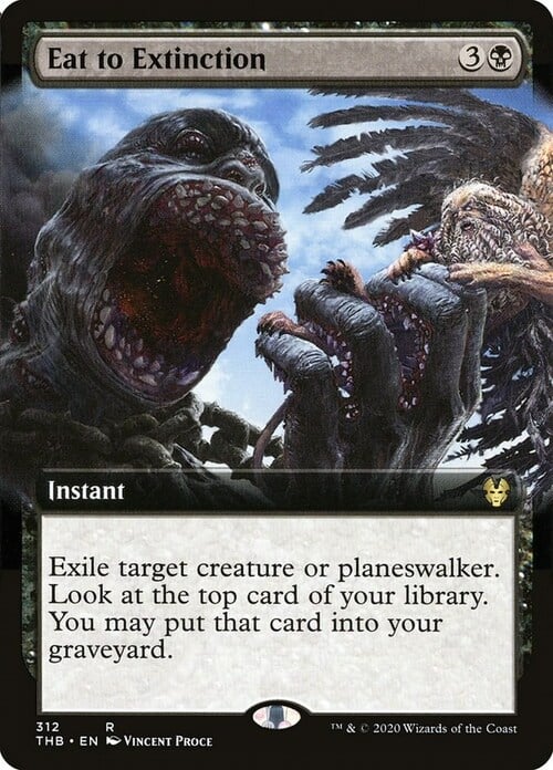 Eat to Extinction Card Front