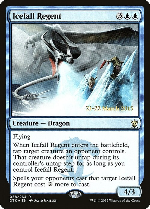 Icefall Regent Card Front