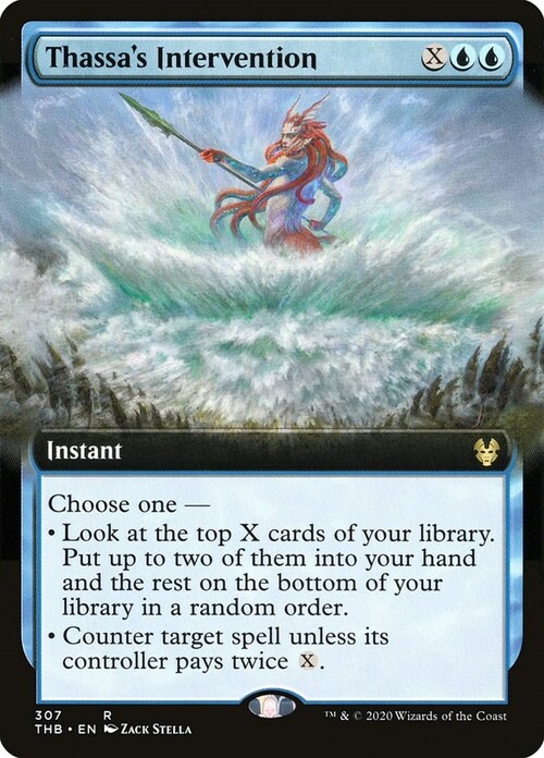 Thassa's Intervention Card Front