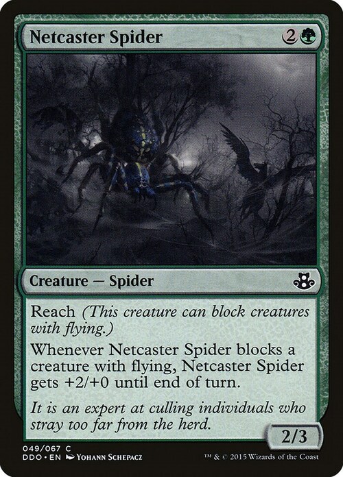 Netcaster Spider Card Front