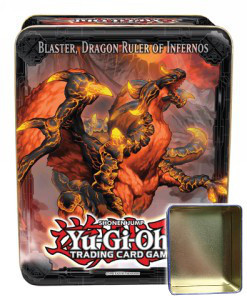 Collector's Tins 2013: Tin "Blaster, Dragon Ruler of Infernos" vacia