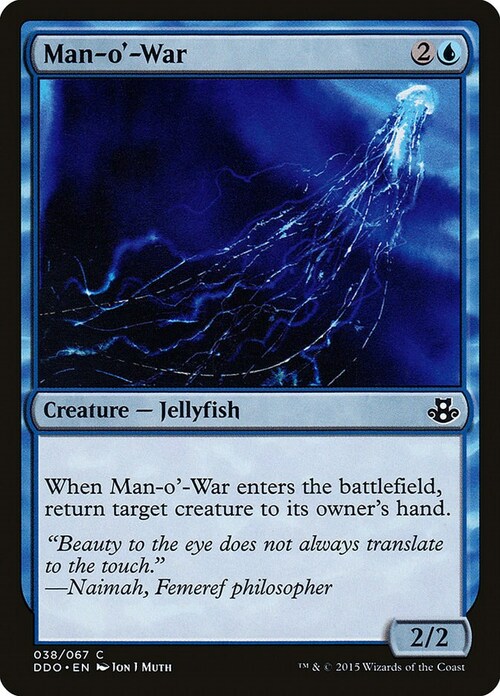 Man-o'-War Card Front