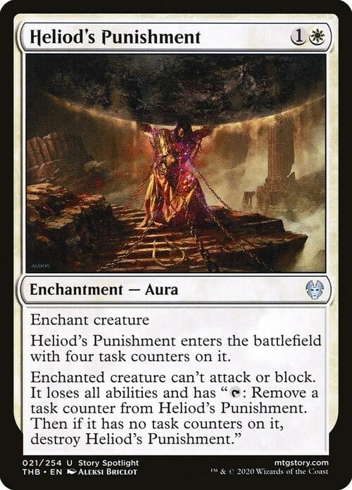 Heliod's Punishment Card Front