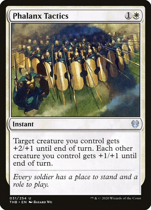 Phalanx Tactics Card Front
