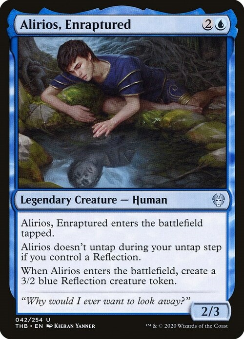 Alirios, Enraptured Card Front