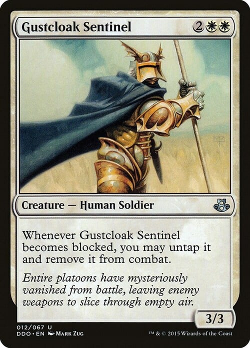 Gustcloak Sentinel Card Front