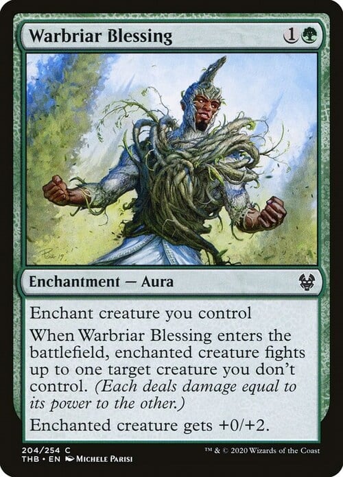 Warbriar Blessing Card Front