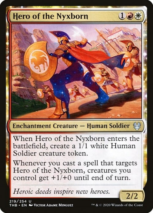 Hero of the Nyxborn Card Front