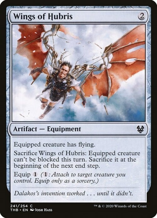 Wings of Hubris Card Front